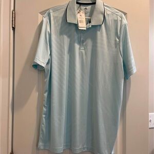 Adidas Men's Sky Blue Polo Shirt